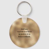 10. Geschäftsjahr Gold-Gedenkfeier Schlüsselanhänger (Rückseite)