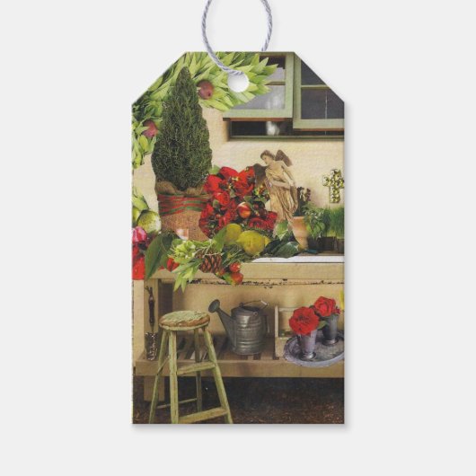 10 Geschenkartikel mit Weihnachtsthema Geschenkanhänger (Vorderseite)