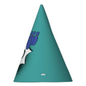 10. Glückwunsch zum Geburtstag Blue-Green Bowling Partyhütchen (Rechts)