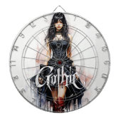 #10 Gothic Spaß Dartscheibe (vorne)