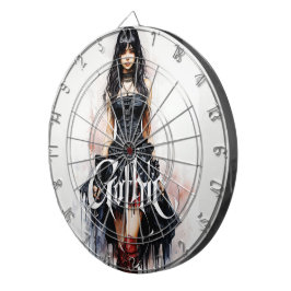 #10 Gothic Spaß Dartscheibe