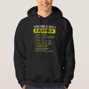 10 Gründe bis dato ein Bauer Funny Farm Spaß ich Hoodie