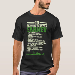 10 Gründe für den Bauer, Spaß der Landwirtschaft T-Shirt