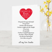 10 Gründe Ich Liebe Weihnachtsvalentinen Foto Gesc Karte (Gelbe Blume)