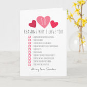 10 Gründe Ich Liebe Weihnachtsvalentinen Foto Gesc Karte (Gelbe Blume)