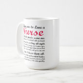 10 Gründe zur Liebe eine Kaffeetasse (Vorderseite Links)