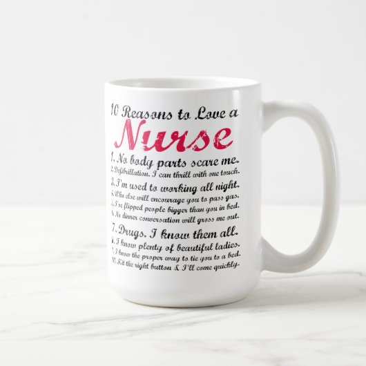 10 Gründe zur Liebe eine Kaffeetasse (Rechts)