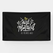 10. Hochzeitstag Banner (Horizontal)