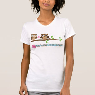10. Hochzeitstag-Eulen T-Shirt