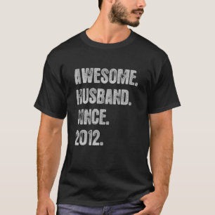 10. Hochzeitstag für Ihm Phantastischen Ehemann Si T-Shirt