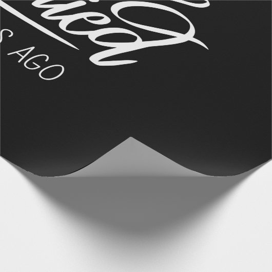  | 10. Hochzeitstag Geschenkpapier (Ecke)