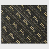 10. Hochzeitstag Geschenkpapier (Flach)