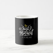 10. Hochzeitstag Kaffeetasse (Mittel)