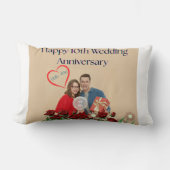 10. Hochzeitstag Lendenkissen (Vorderseite)