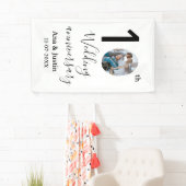 10. Hochzeitstag Name Foto fett Brief st Banner (Insitu)