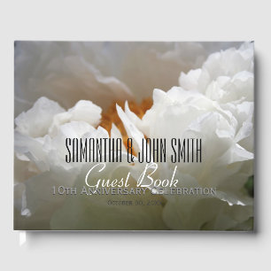 10. Hochzeitstag Party W Peony Gästebuch