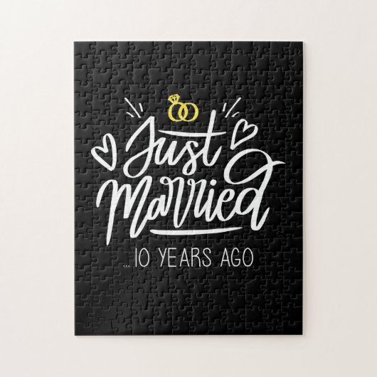 | 10. Hochzeitstag Puzzle (Vertikal)