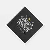 | 10. Hochzeitstag Serviette (Ecke)