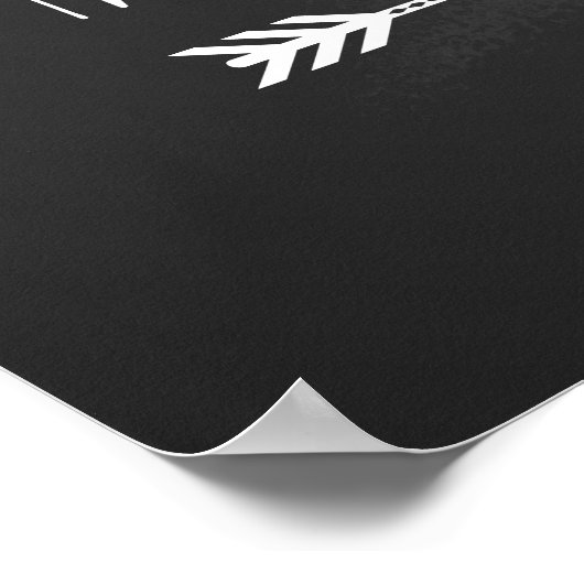 10. Hochzeitstag, Tafel, 10 Jahre Poster (Ecke)