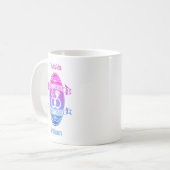 10. Hochzeitstag TIN ALUMINUM Kaffeetasse (Vorderseite Links)