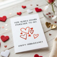 10. Hochzeitstag Zehn Jahre