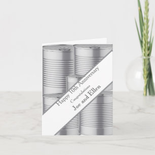 10. Hochzeitstag, Zehnjahresfeier Karte