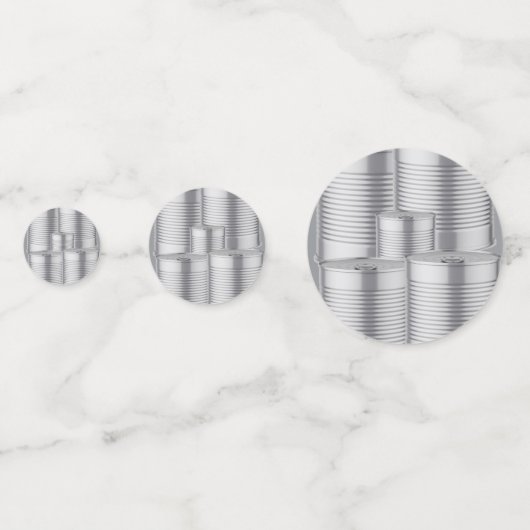 10. Hochzeitstag, Zehnjahresfeier Konfetti (Rückseiten)