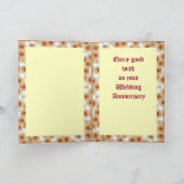 10. Hochzeitstagkarte - Narzisse Karte (Innenseite)