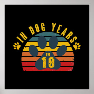 10 in Hundejahren  Poster