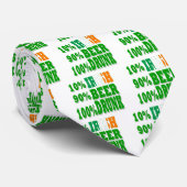 10 % Irland Krawatte (Gerollt)