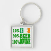 10 % Irland Schlüsselanhänger (Vorne)