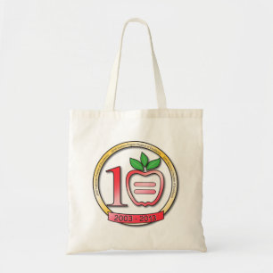 10 Jahr-Jahrestags-Taschen-Tasche Tragetasche
