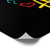 10 Jahre 120 Monate Geburtstag Poster (Ecke)