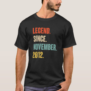 10 Jahre alt 10. Geburtstag seit 2. November T-Shirt