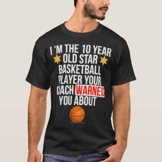 10 Jahre alt Basketball Star Player Classic T-Shirt