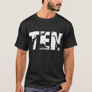 10 Jahre alt Geburtstag Junge Dinosaurier T Rex Ge T-Shirt