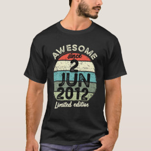 10 Jahre alt Geburtstag T 2 Juni 2012 10. Geburtst T-Shirt