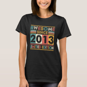 10 Jahre alt Phantastisch seit 2013 10. Geburtstag T-Shirt