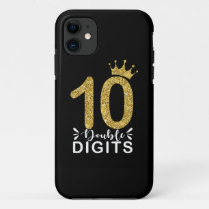 10 Jahre alte Geschenke doppelstellige Mädchen Kro Case-Mate iPhone Hülle