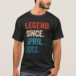 10 Jahre alte Geschenke Legend seit April 2013 10. T-Shirt