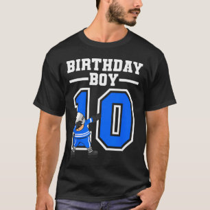 10 Jahre alter Eishockeyspieler 10. Geburtstag K T-Shirt