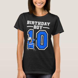 10 Jahre alter Eishockeyspieler 10. Geburtstag K T-Shirt