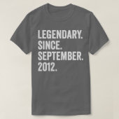 10 Jahre alter Legendär seit September 2012 10. B T-Shirt (Design vorne)