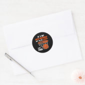 10 Jahre Altes Glück 10. Geburtstag Basketball 10. Runder Aufkleber (Umschlag)