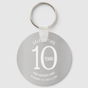 10 Jahre Firmenjubiläum Geschenk Schlüsselanhänger
