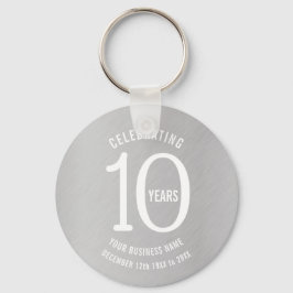 10 Jahre Firmenjubiläum Gunst Geschenk Schlüsselanhänger