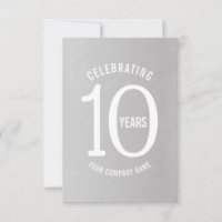 10 Jahre Firmenjubiläum Party