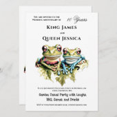 10 Jahre Hochzeitstag Garten Lässiges Party Einladung (Vorne/Hinten)