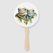 10 Jahre Hochzeitstag Garten Lässiges Party Fächer (Rückseite)