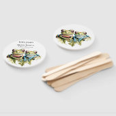 10 Jahre Hochzeitstag Garten Lässiges Party Fächer (Non-assembled)